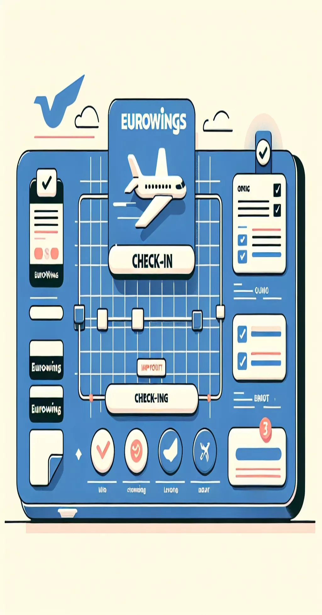 Online Checkin bei Eurowings ⇒ So geht